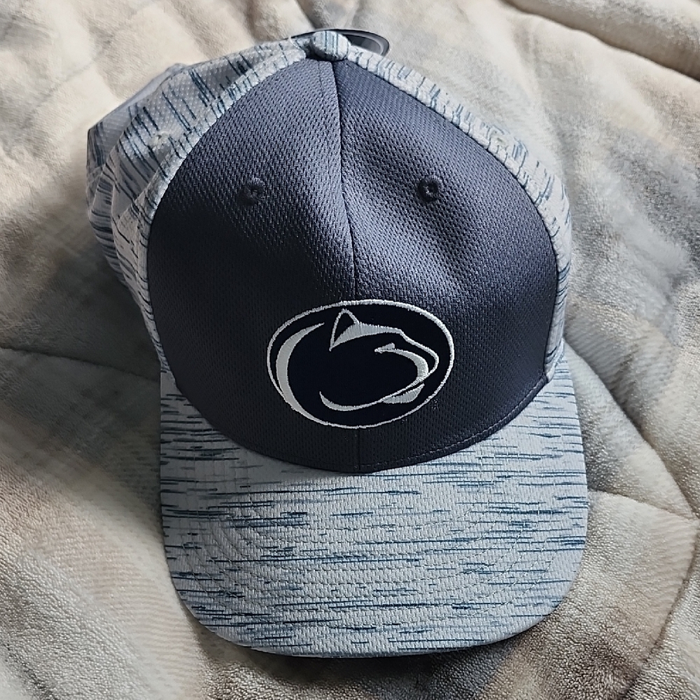 Penn State Navy and Gray Cap